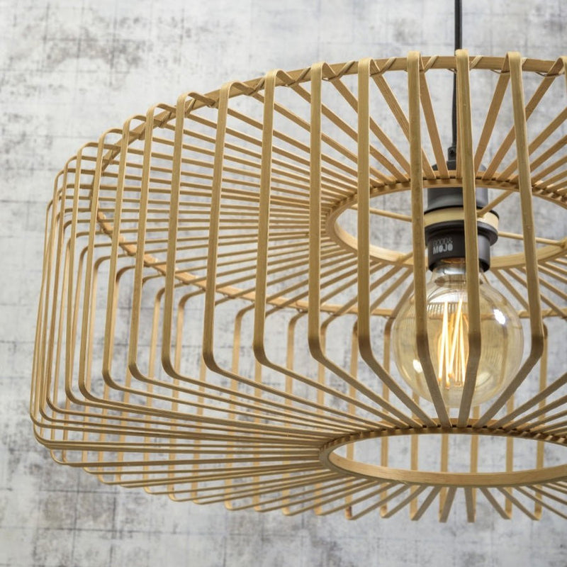 Lampadaire Bromo Bambou Naturel 218 cm