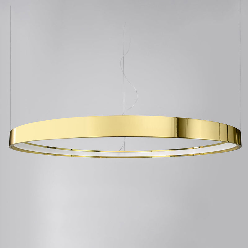 Lustre Anneau Solis 78 or poli LED 3000K