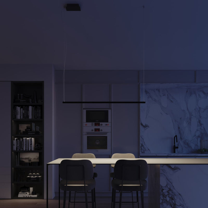 Lampe suspendue Barre Fine 120 LED 3000K