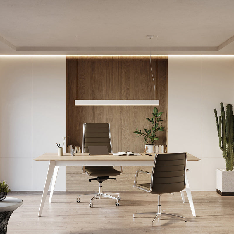 Barre Suspendue Régulière Blanc LED 4000K