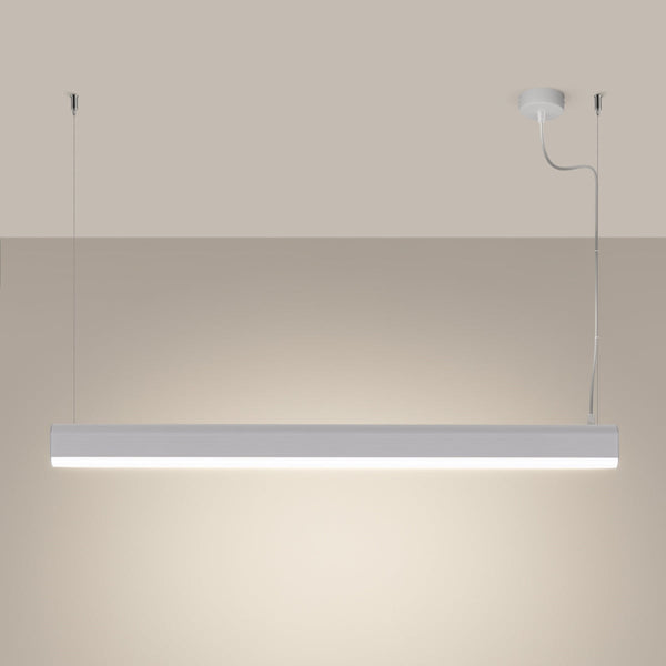 Barre Suspendue Régulière Blanc LED 4000K