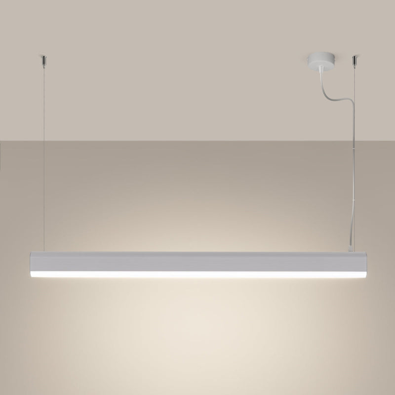 Barre Suspendue Régulière Blanc LED 4000K