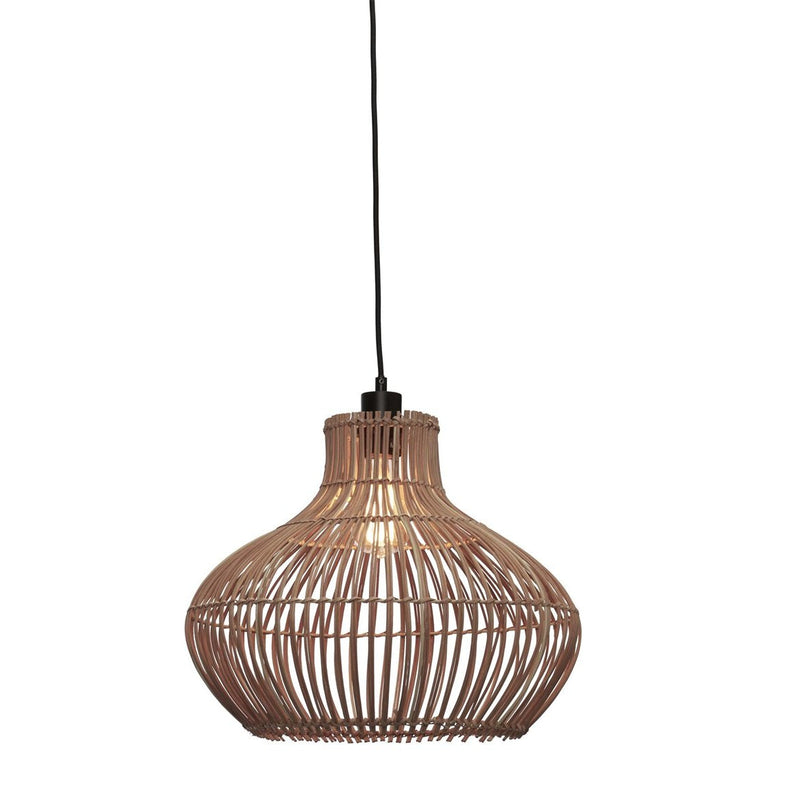 Suspension Kalahari Rotin Naturel 42 cm