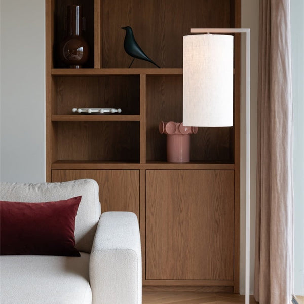 Lampadaire Boston Sable et Blanc