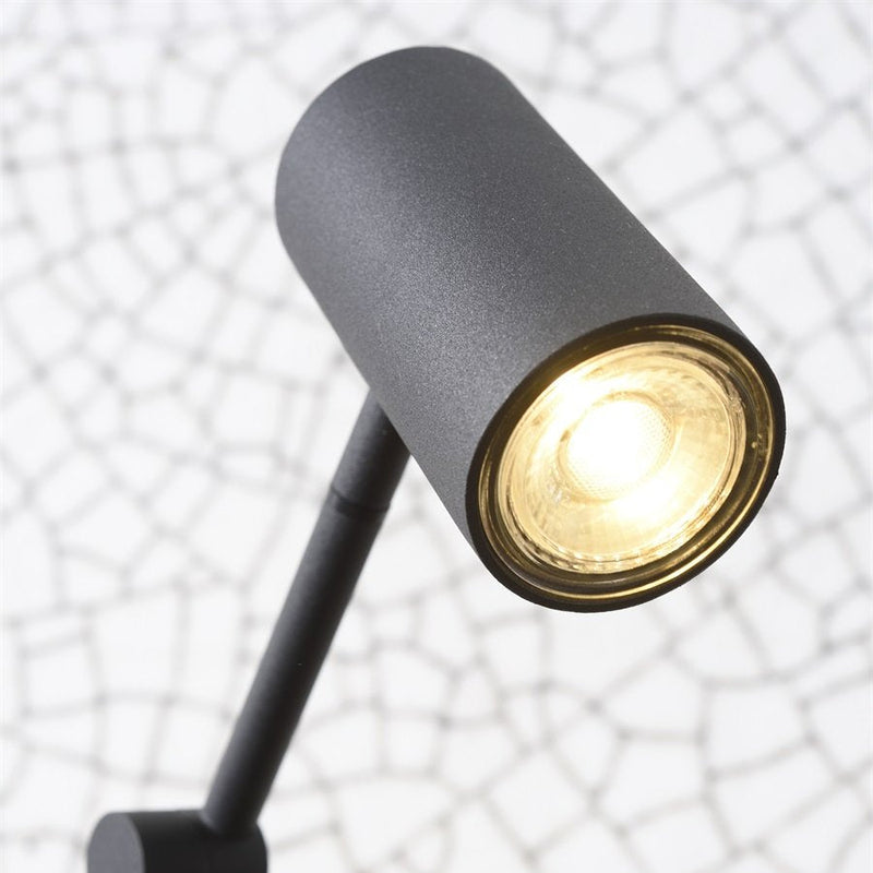 Lampadaire Montreux LED – Fer Noir Mat – H134 cm