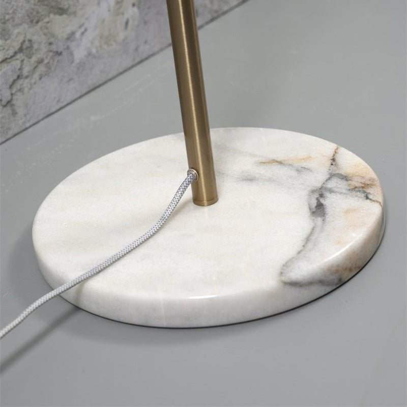 Lampadaire Toulouse 150cm Marbre et Doré