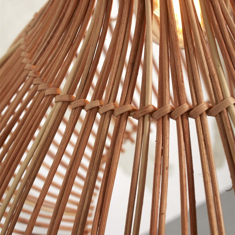 Suspension Kalahari Rotin Naturel 32 cm
