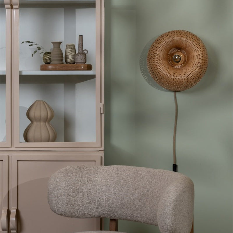 Applique Murale Barbados Bambou Naturel 35 cm