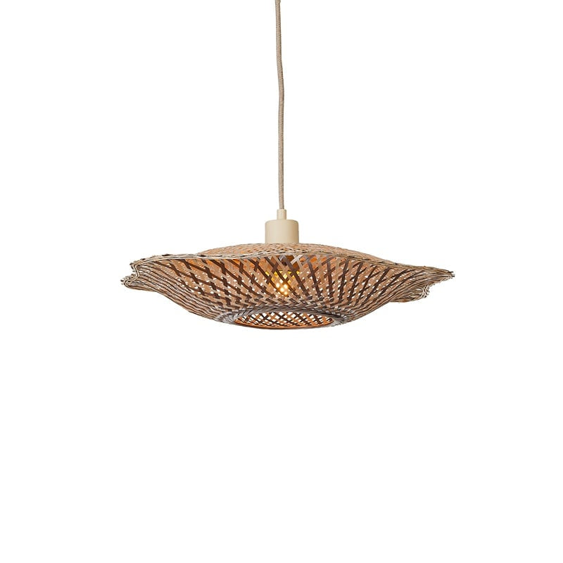 Suspension Madura Bambou Naturel et Brun