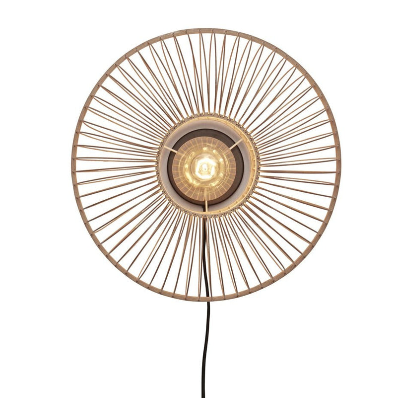 Applique Murale Hokkaido Bambou Naturel 25 cm