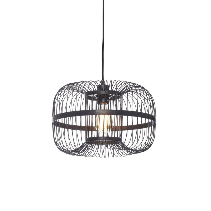 Suspension Hokkaido Bambou Noir 25 cm