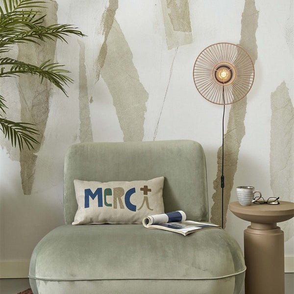 Applique Murale Hokkaido Bambou Naturel 25 cm