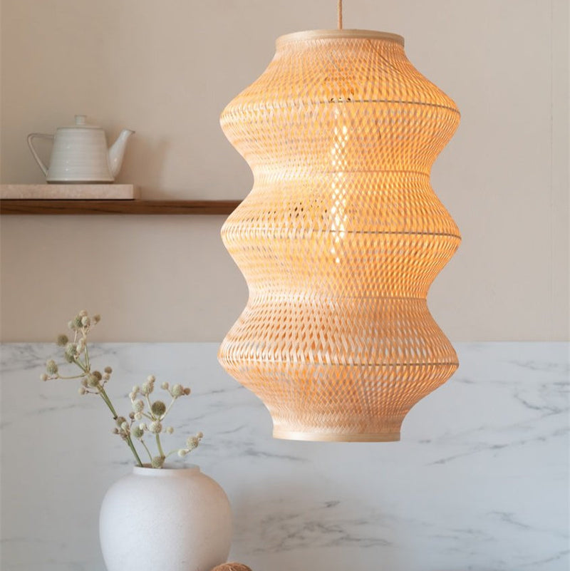 Suspension Barbados Bambou Naturel 40 cm XL