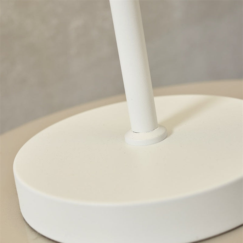 Lampe à Poser Porto Fer Blanche