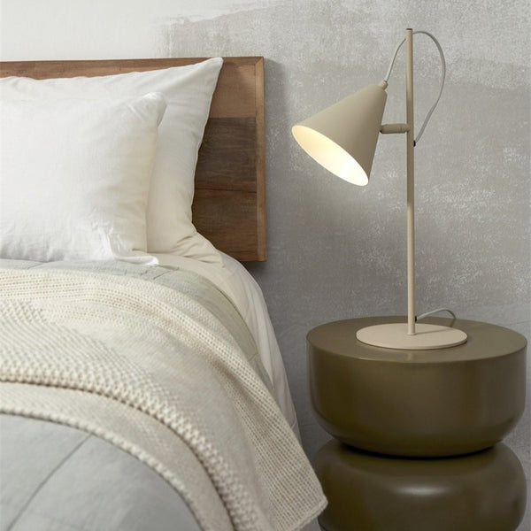 Lampe à Poser Lisbon Abat-Jour Sable