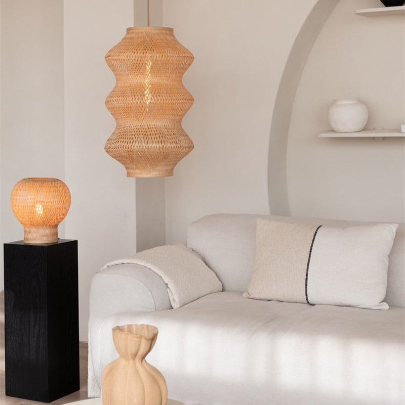 Suspension Barbados Bambou Naturel 40 cm XL