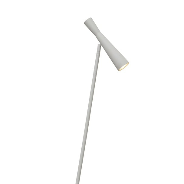 Lampadaire Bordeaux Fer Gris Clair GU10 145 cm