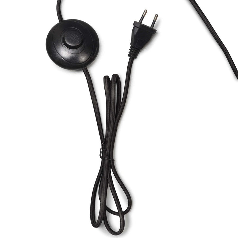 Lampadaire Bhutan Bambou Naturel et Noir 150 cm