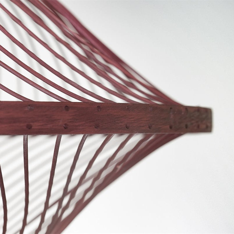 Suspension Maui Bambou Bordeaux 50 cm