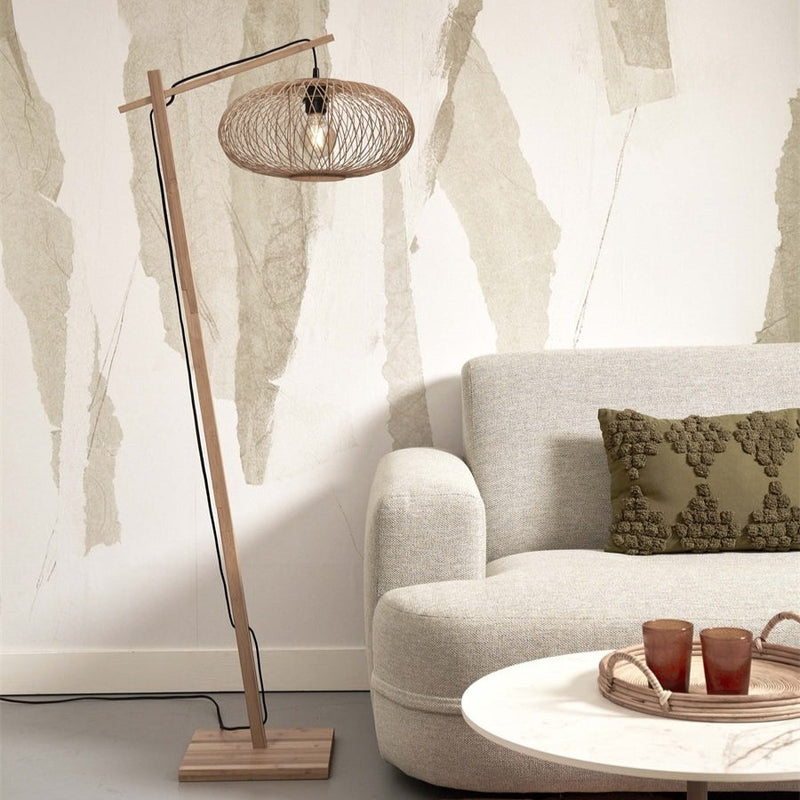 Lampadaire Cango Bambou Naturel 150 cm