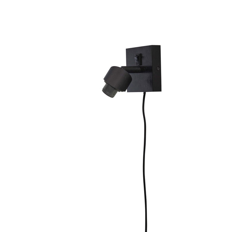 Applique Murale Java Bambou Noir 15 cm