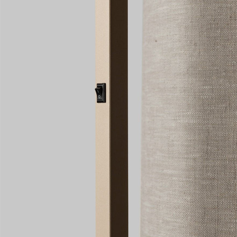 Lampadaire Boston 160cm Lin Sable Foncé