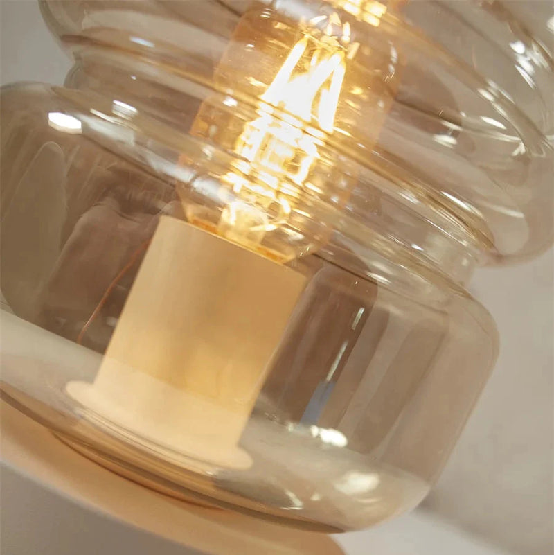 Lampe à Poser Verona Verre Dégradé Ambre