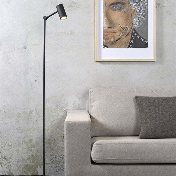 Lampadaire Montreux Fer Noir LED 134 cm