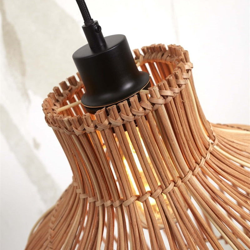 Suspension Kalahari Rotin Naturel 32 cm