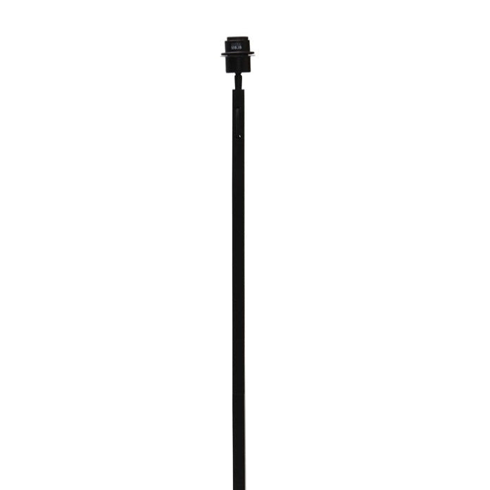 Lampadaire Java Droit Bambou Noir 128 cm