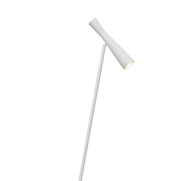 Lampadaire Bordeaux Fer Blanc GU10 145 cm