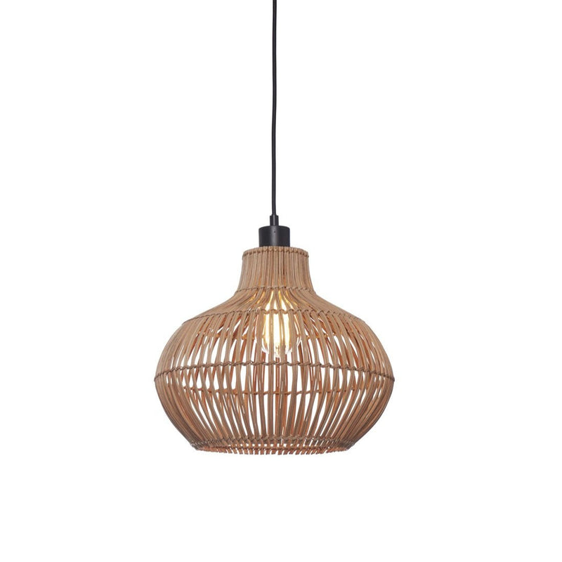 Suspension Kalahari Rotin Naturel 32 cm