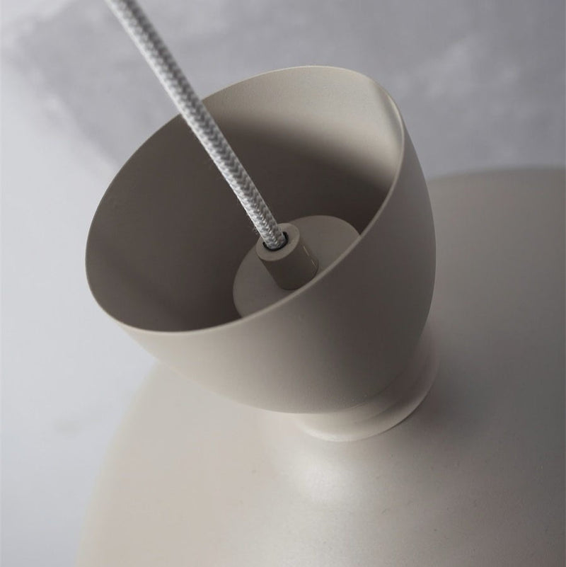 Suspension Hanover Grise Ø40 cm Fer