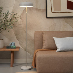 Lampadaire Porto Fer Gris Clair 145 cm