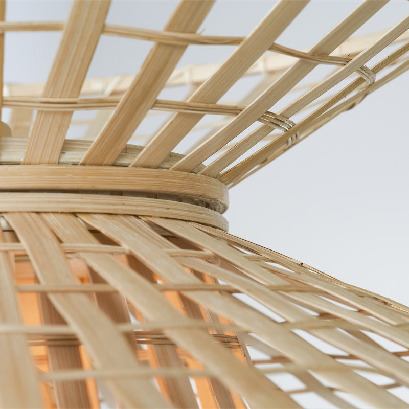 Suspension Machu Picchu Bambou Naturel 57 cm