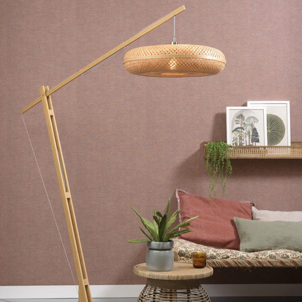 Lampadaire Palawan Bambou Naturel 218 cm