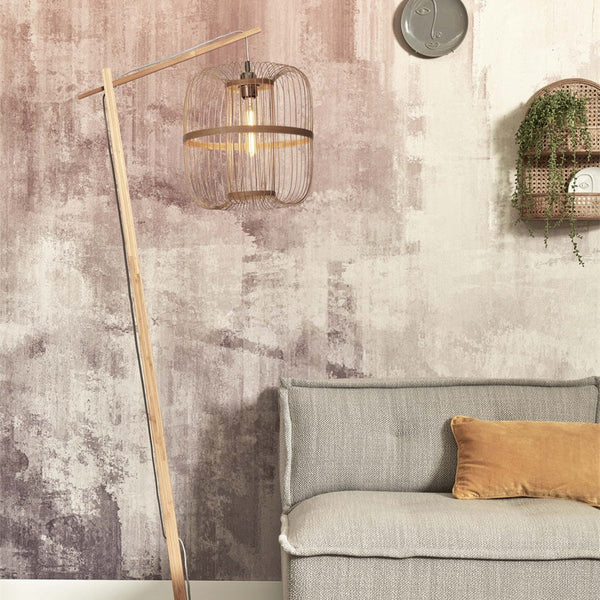 Lampadaire Hokkaido Bambou Naturel 176 cm