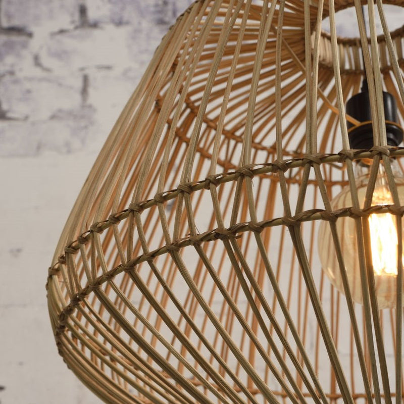 Madagascar Natural Rattan Suspension Ø60 cm
