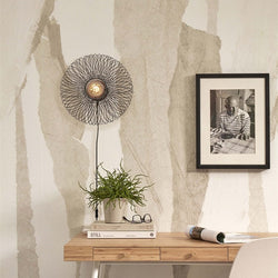 Applique Murale Hokkaido Bambou Noir 25 cm