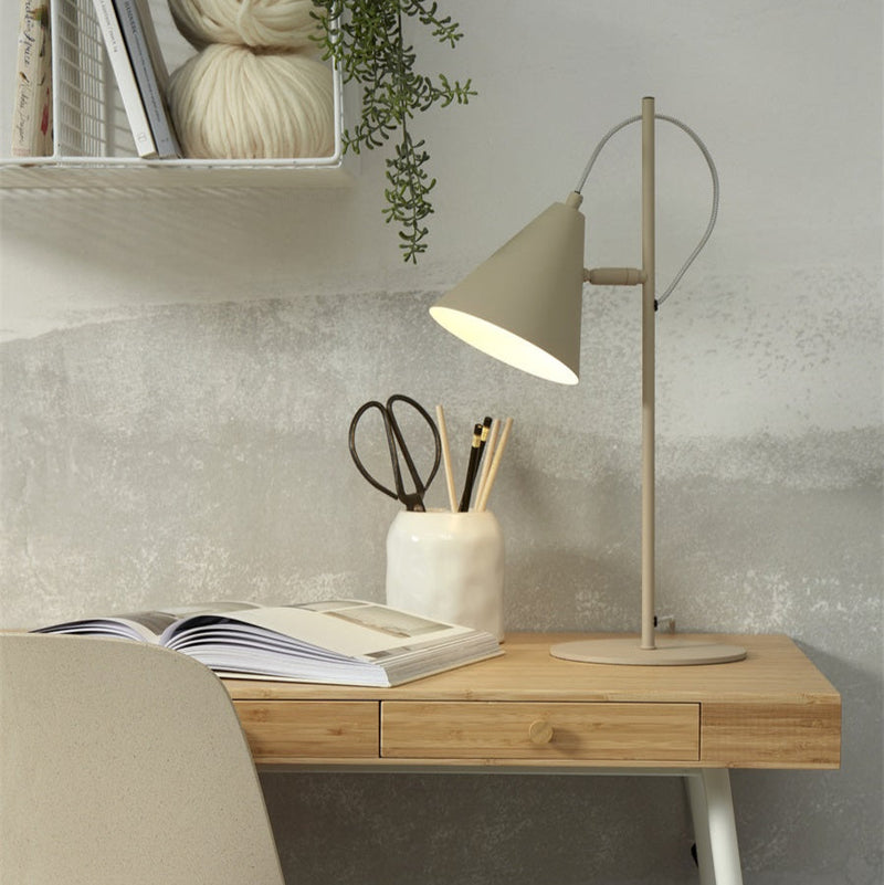 Lampe à Poser Lisbon Abat-Jour Sable