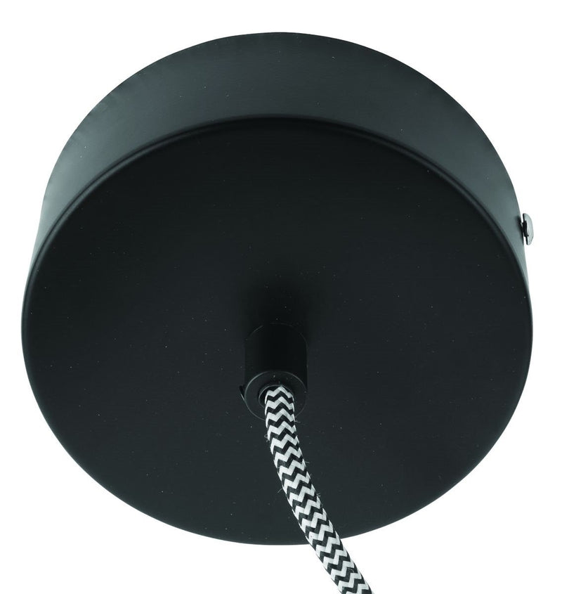 Suspension Amazon Caoutchouc Recyclé Noir 15 cm