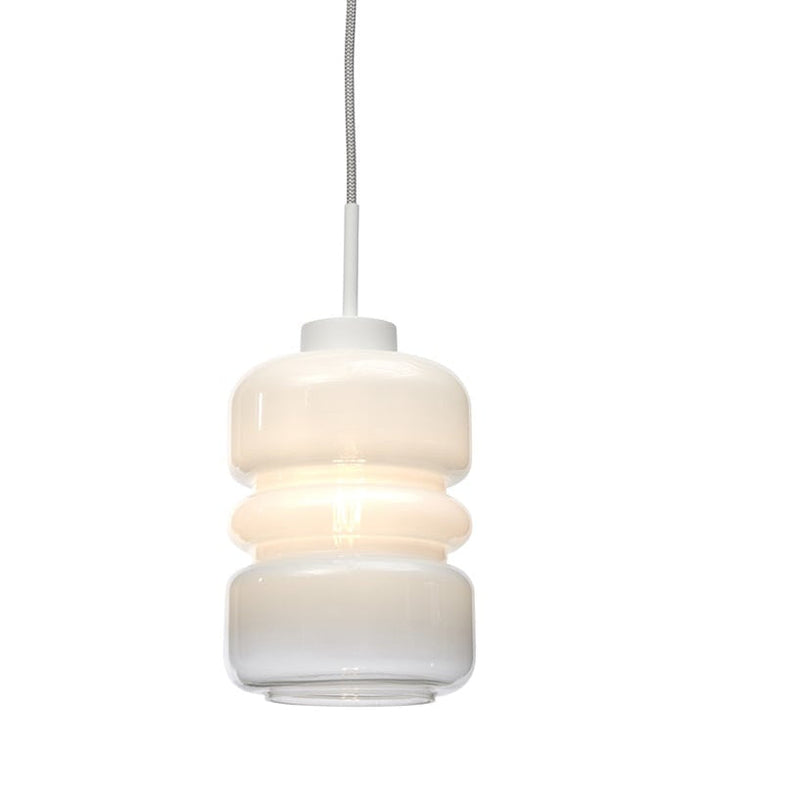 Suspension Verona Verre Dégradé Blanc Ø15 cm