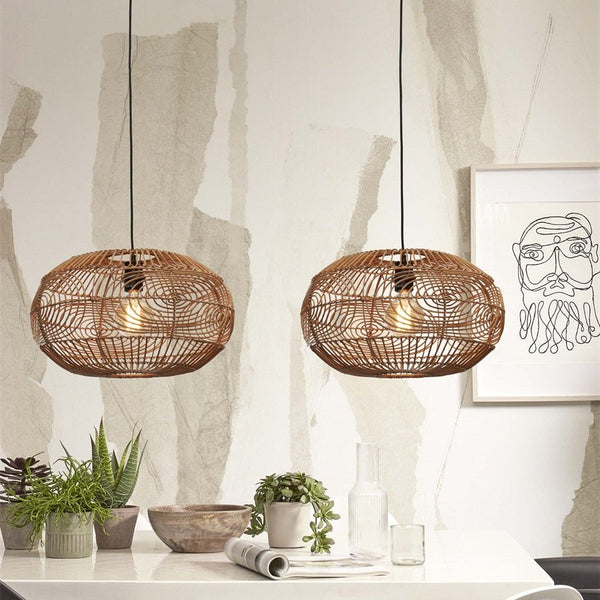 Suspension Madeira Rotin Naturel 48 cm