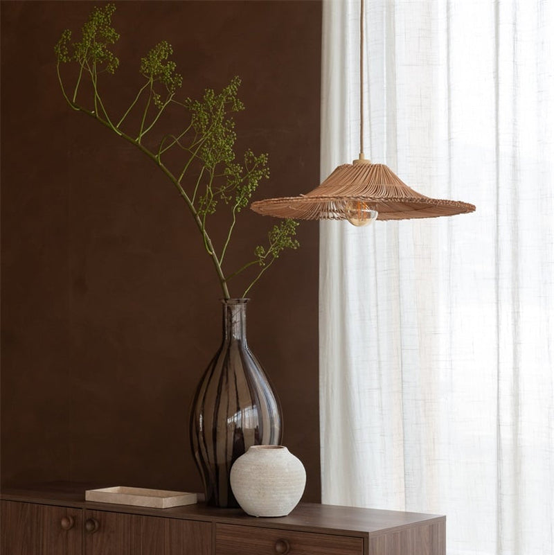 Suspension Cancun Rotin Naturel