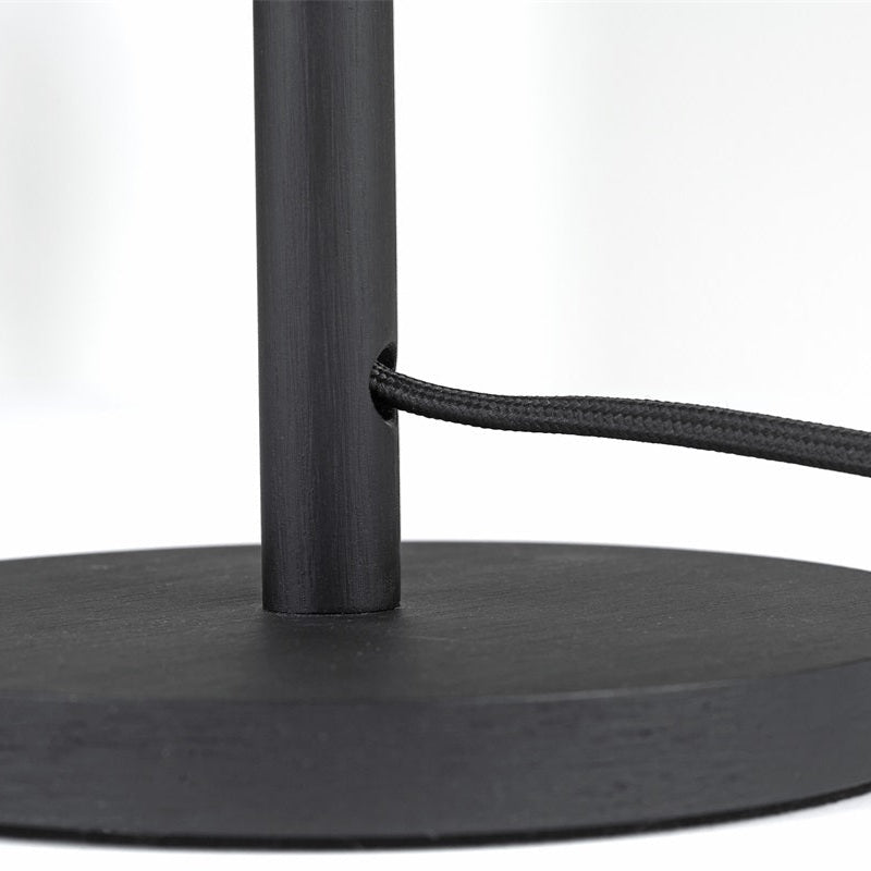 Lampe de Table Java Bambou Noir LED