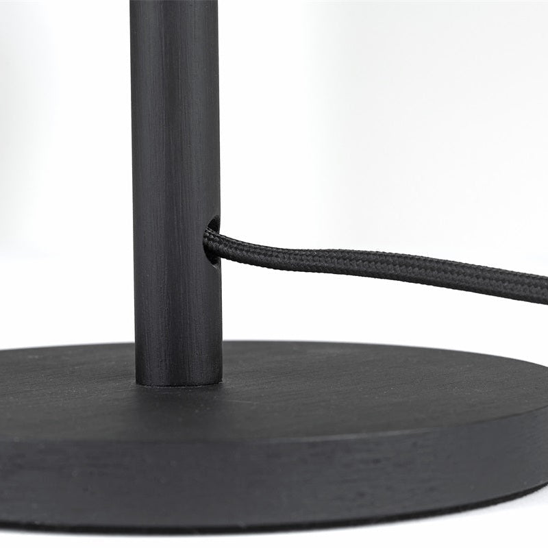 Lampadaire Java Bambou Noir LED