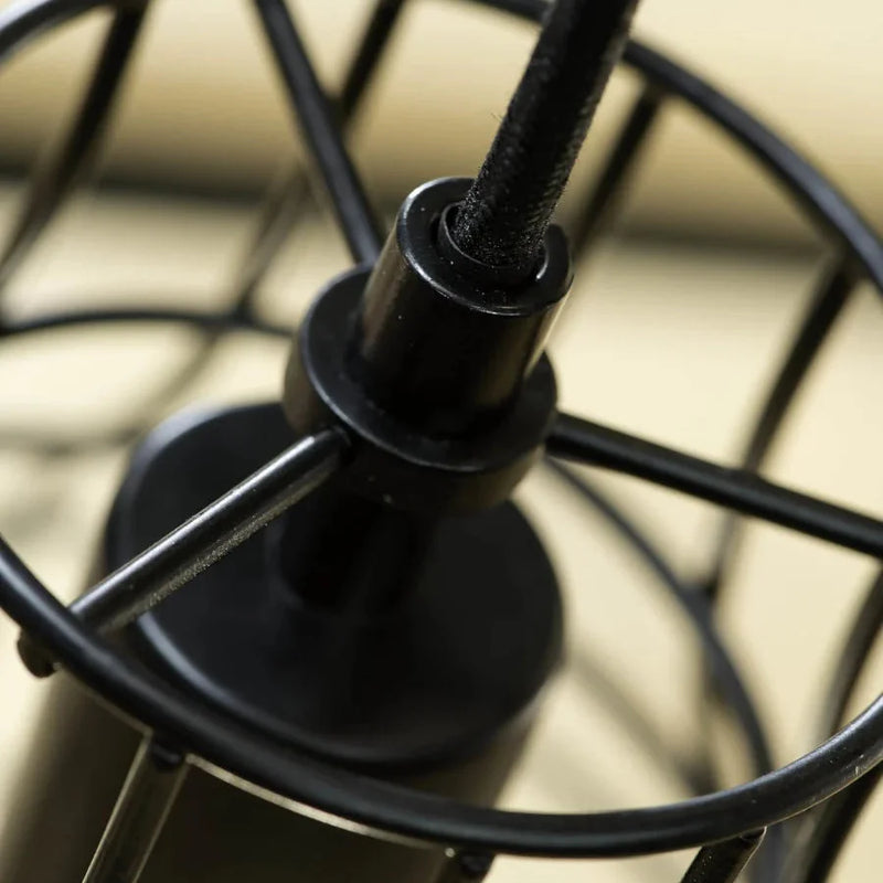 Suspension Filaire Pittsburgh Métal Noir