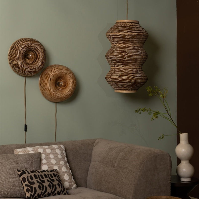 Applique Murale Barbados Bambou Naturel 35 cm