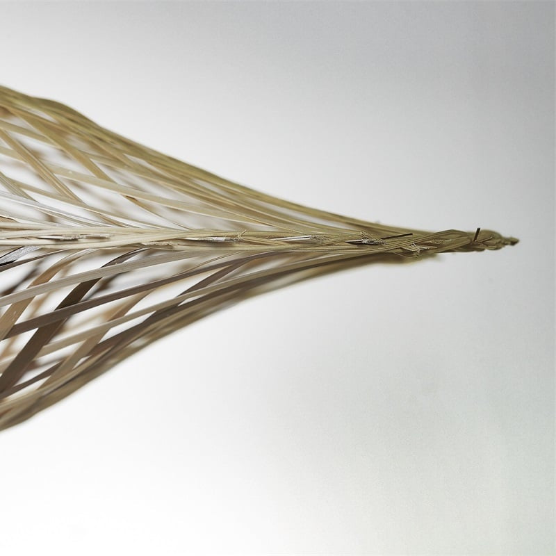 Plafonnier Madura Bambou Naturel et Brun 60 cm
