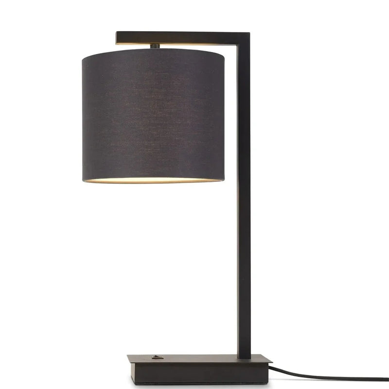Lampe de Table Boston 44cm Noire
